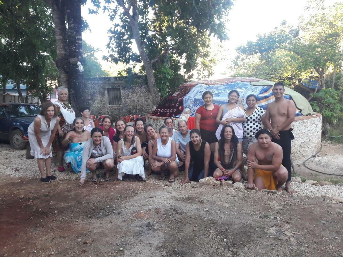 Hostal Y Temazcal Guemez Chichén-Itzá Exteriér fotografie